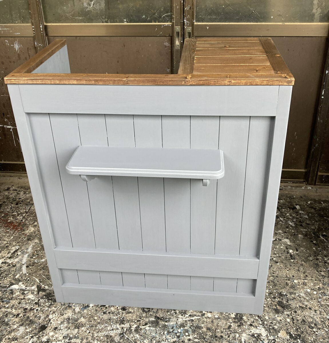 楽天市場】【この字型】北欧調☆レジカウンターテーブル【幅900