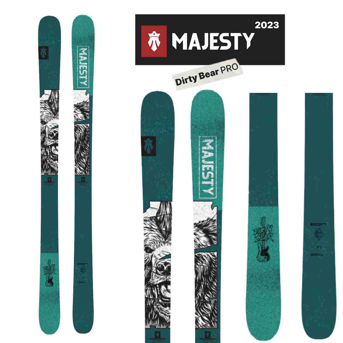 楽天市場】Majestyski Dirty Bear Proマジェスティ スキー ダーティ