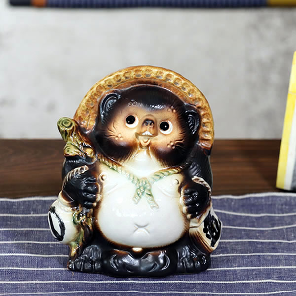 楽天市場】【38時間限定20%OFFクーポン配布中】信楽焼 シーサー狸(オス