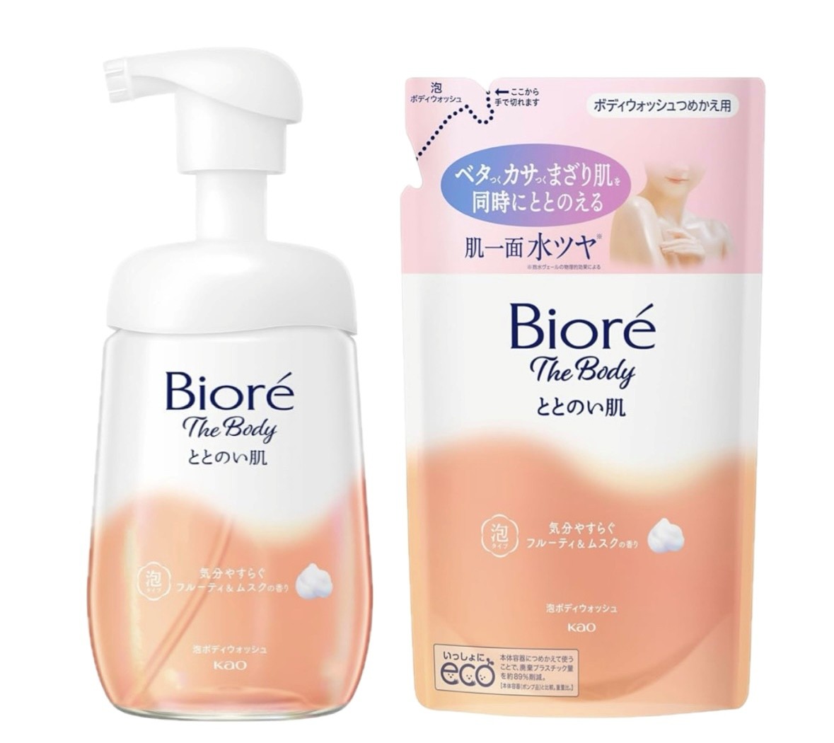楽天市場】2袋セット ビオレ ザ ボディウォッシュ ととのい肌 泡