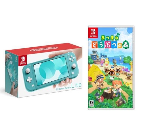 楽天市場】Switch Lite 本体 あつまれ どうぶつの森セット しずえ