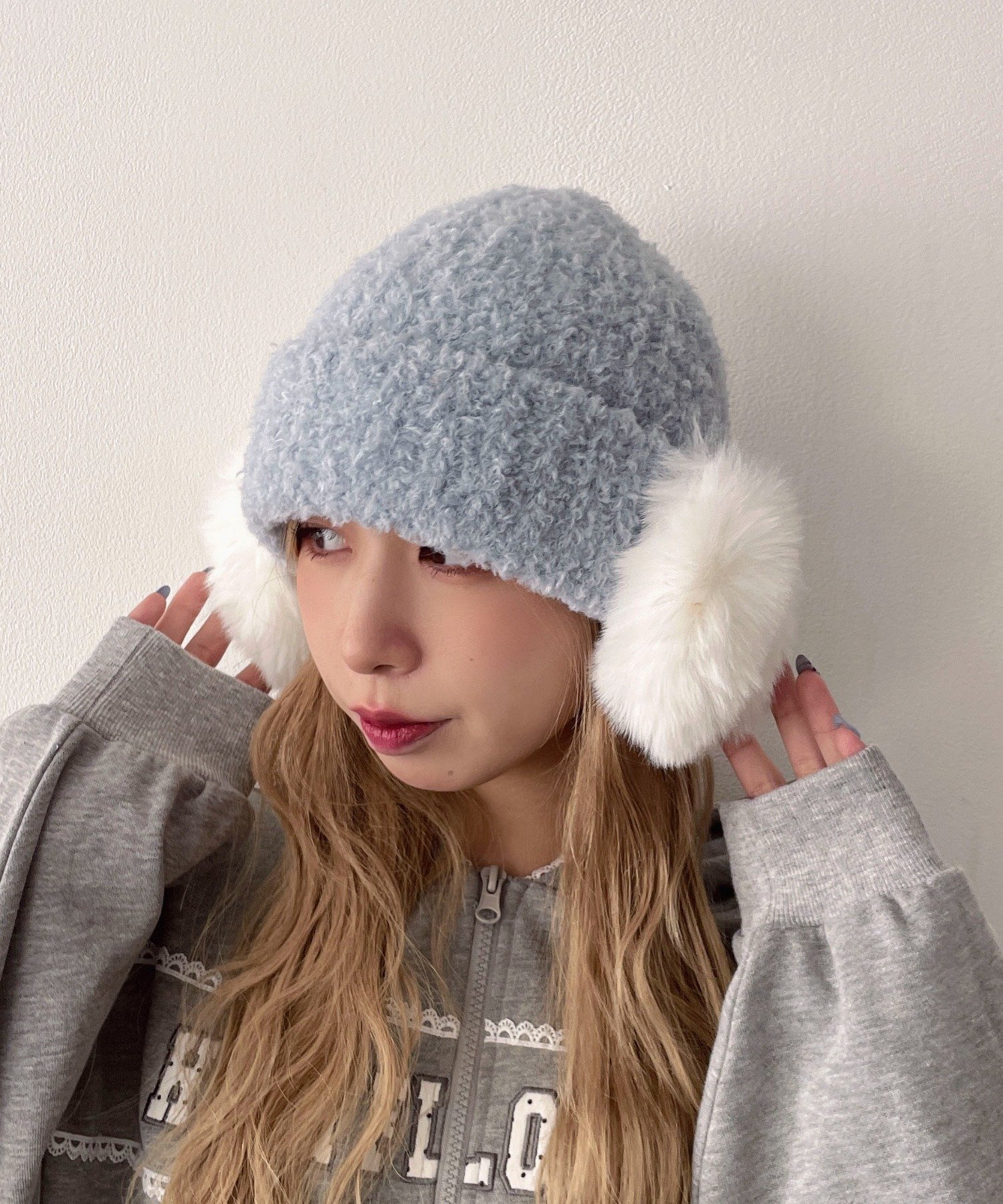 楽天市場】WEIRDO ウィアード /「FLAME - EARMUFFS KNIT CAP / BEIGE