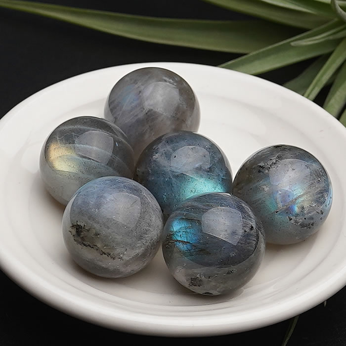 楽天市場】レインボースモーキークォーツ 16～21mm 丸玉 スフィア 穴