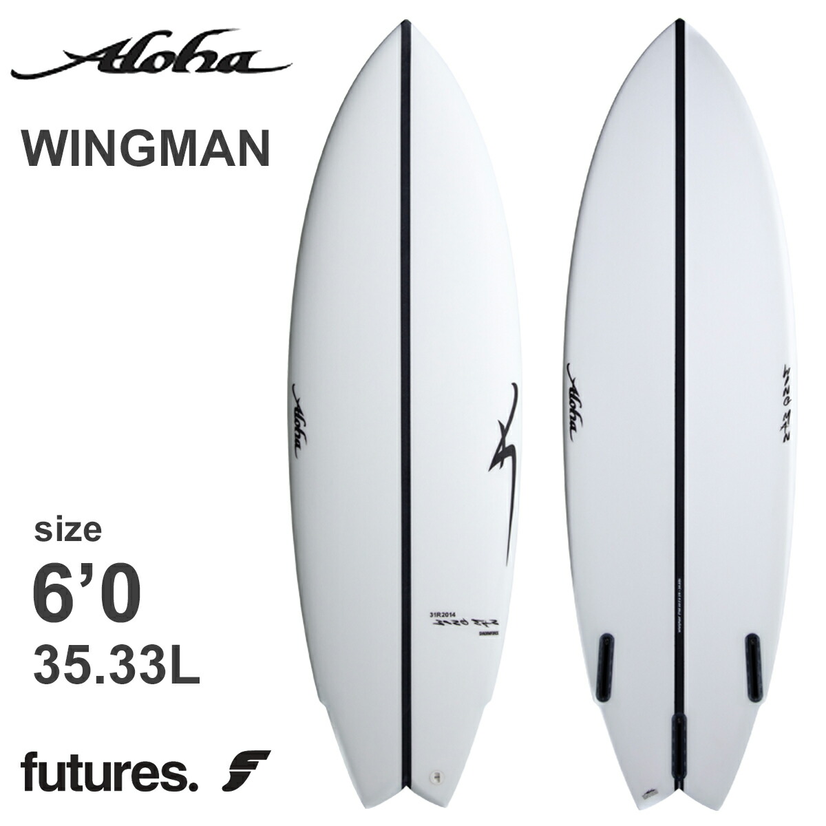 楽天市場】【3/4〜3/10エントリーでP10倍】25 ALOHA SURFBOARDS アロハ