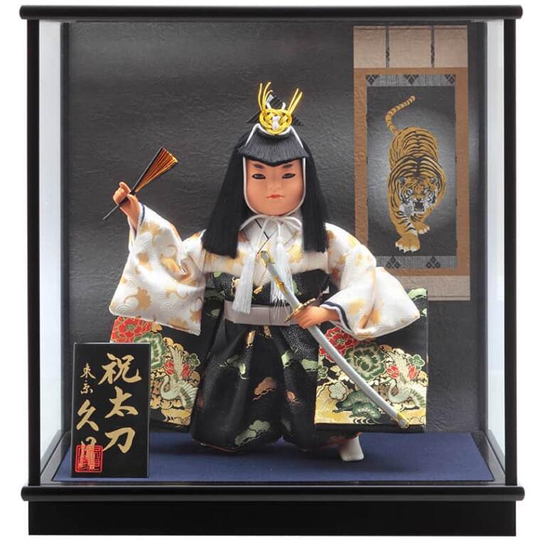 楽天市場】送料無料 久月 熊倉聖祥原作 武者人形 裸金太 鉞・着付8号