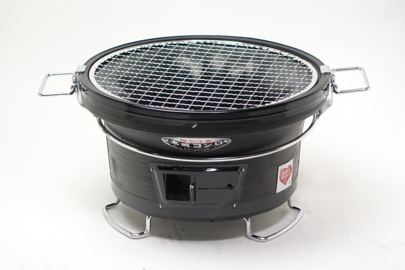 楽天市場】バーベキューコンロ 能登 七輪 大 黒 国産メーカー 大成工業