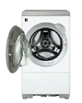 楽天市場】SHARP（シャープ） ES-V600-NL [ドラム式洗濯乾燥機（9.0kg