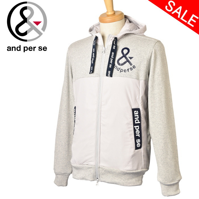 楽天市場】20％OFFセールアンパスィ and per seジップアップブルゾン
