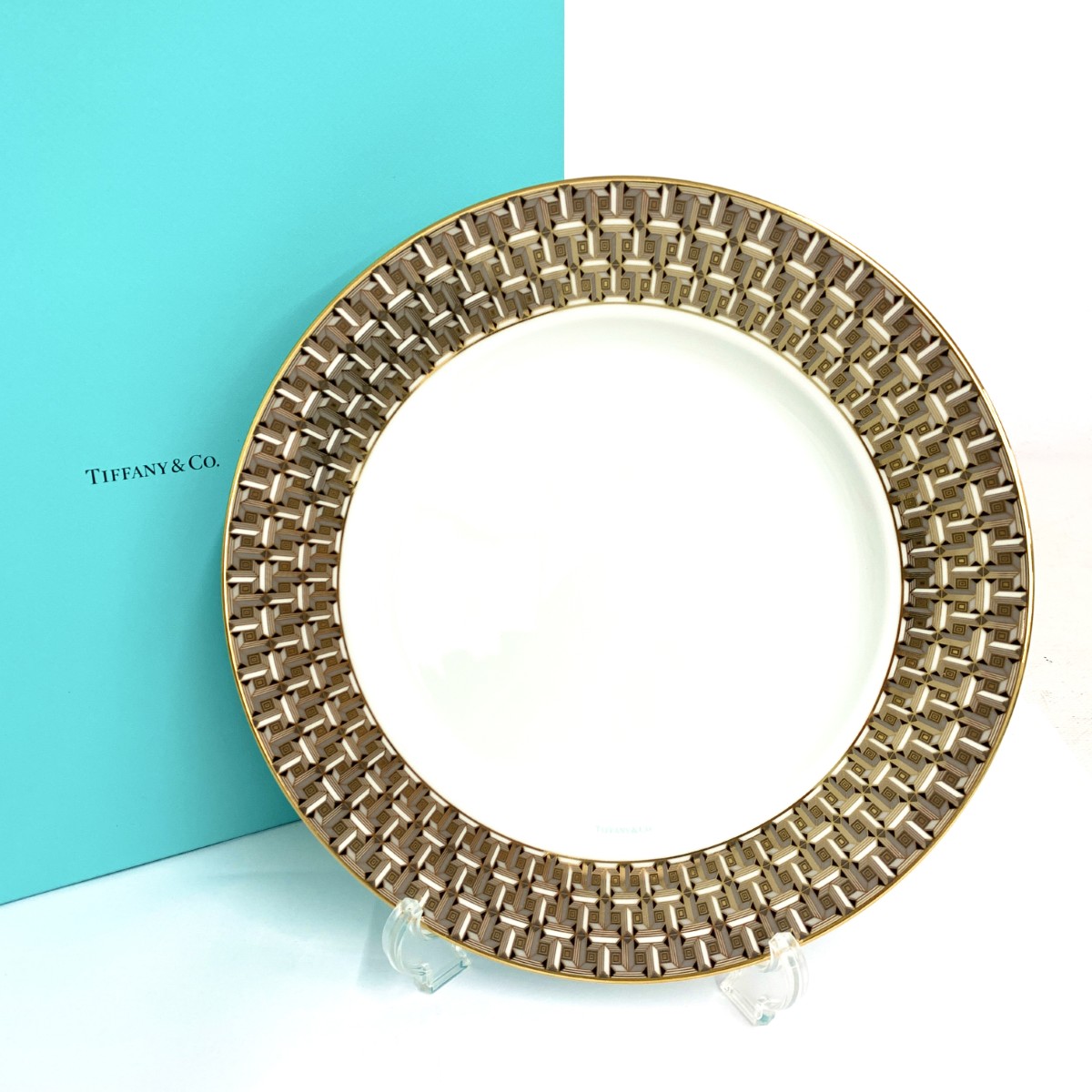 楽天市場】【中古】新品同様 ティファニー 小皿セット メタリック