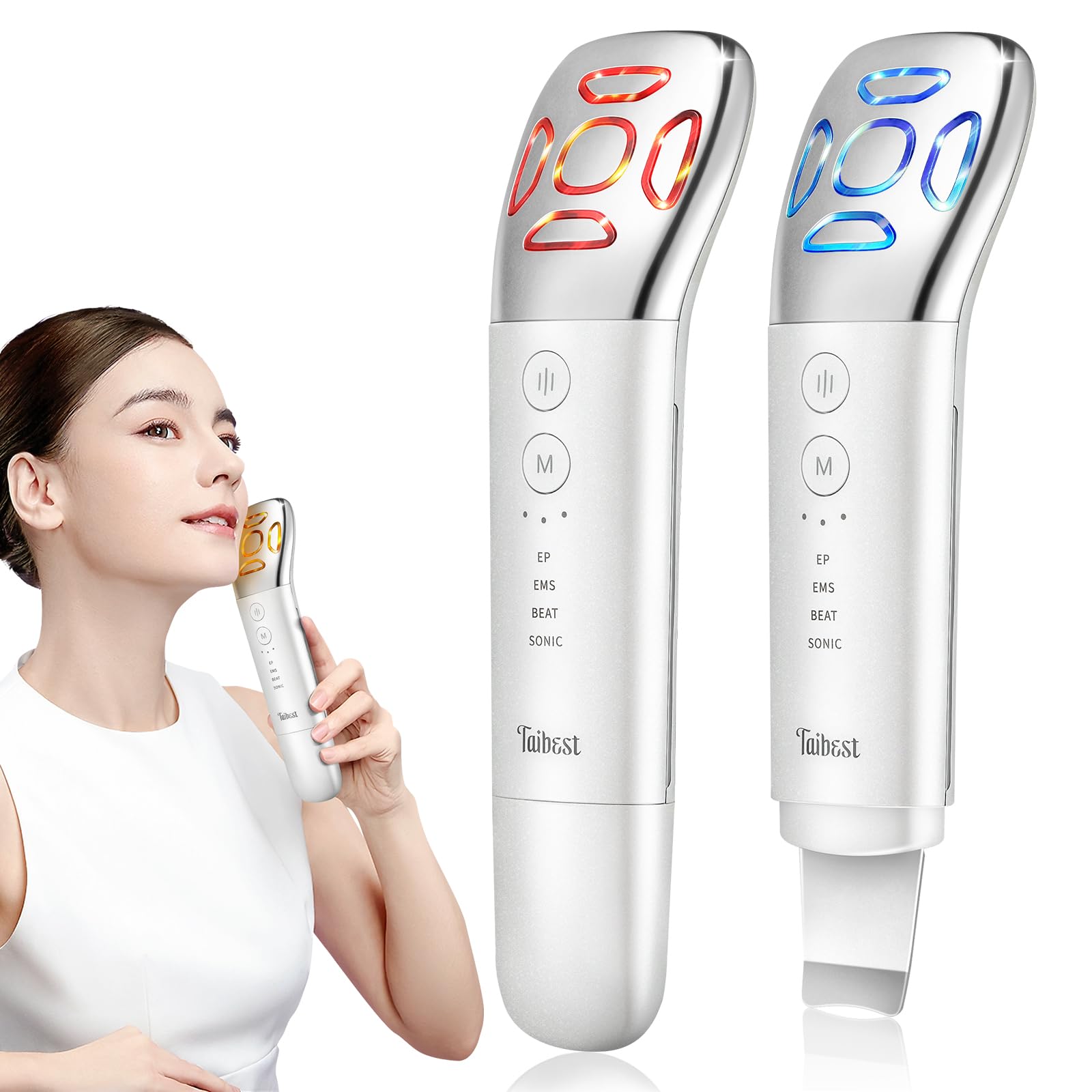 楽天市場】【店長おすすめ】美顔器 ems 6モード 4段階レベル 光 毛穴 v