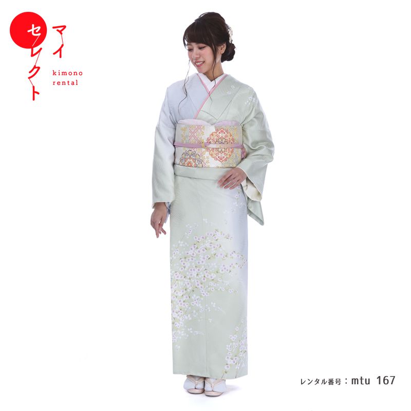 楽天市場】【レンタル】 訪問着 レンタル 着物レンタル 正絹 七五三
