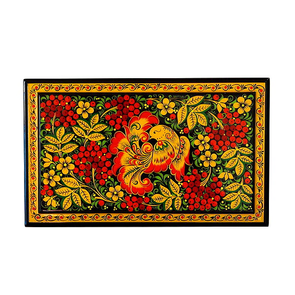 楽天市場】黄金に輝く!!ロシア伝統工芸品「ホフロマ塗・ボウル」D14