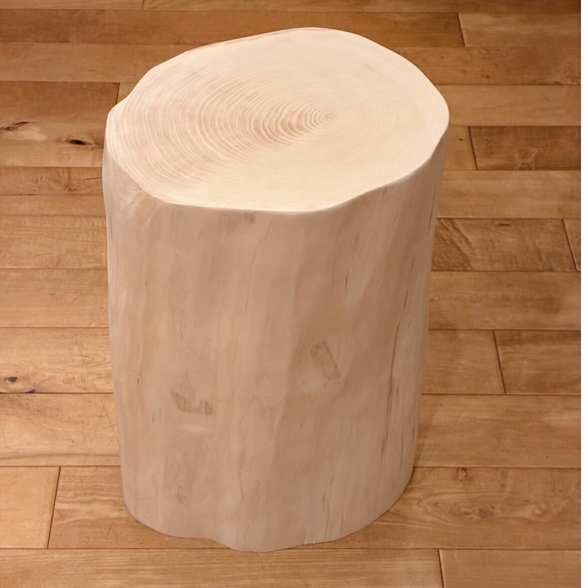 楽天市場】【Hinoki Wood Stool】 Mサイズ 檜 ひのき 丸太 椅子