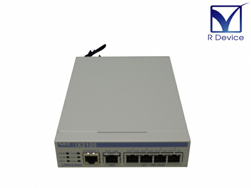 楽天市場】UNIVERGE IX2106 NEC Corporation 小型VPNルータ 10/100