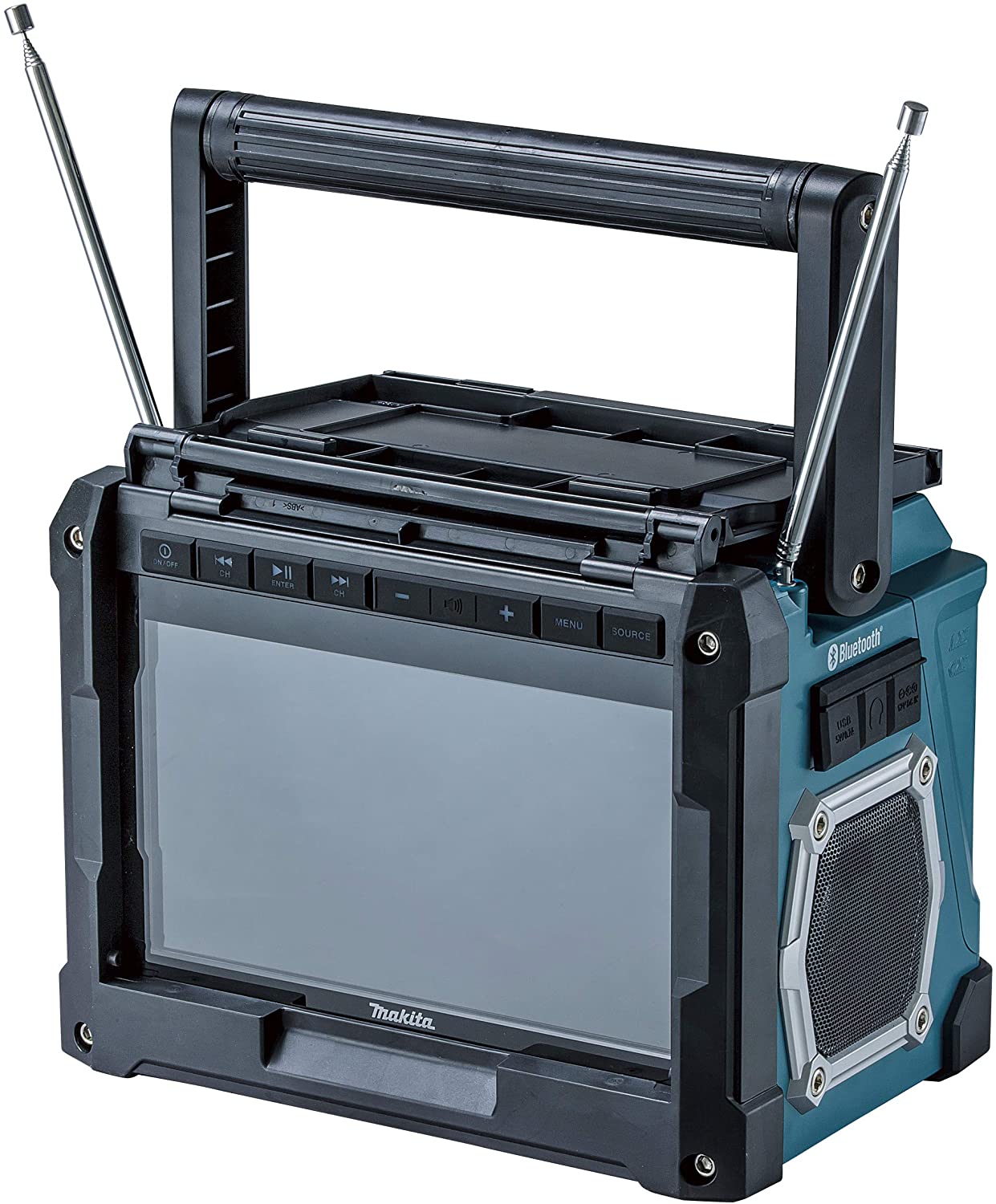 楽天市場】マキタ【makita】防災・現場 充電式ラジオ付テレビ(本体のみ