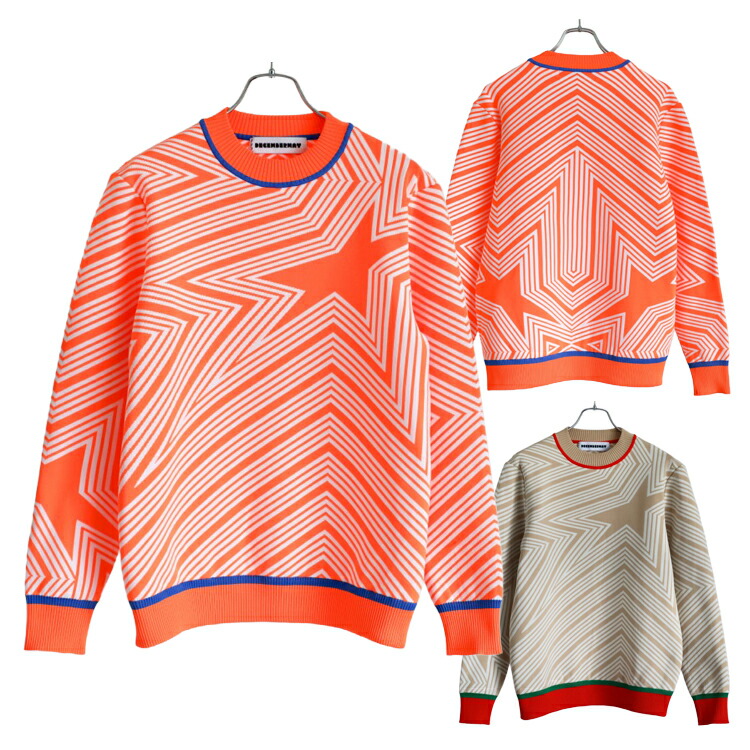 楽天市場】ディセンバーメイ ゴルフ ニット メンズ 長袖 セーター 保温