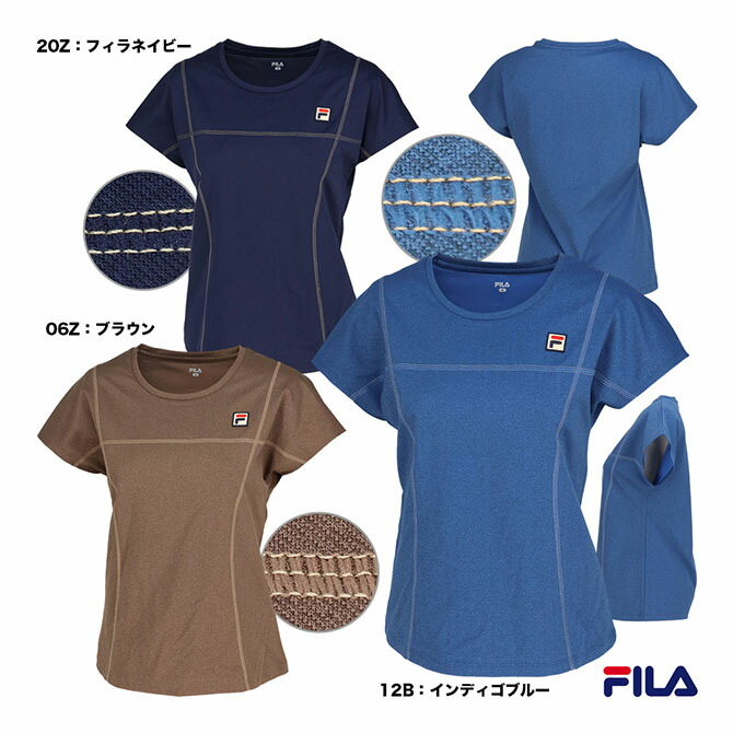 楽天市場】フィラ FILA テニスウェア レディス ゲームシャツ VL2948