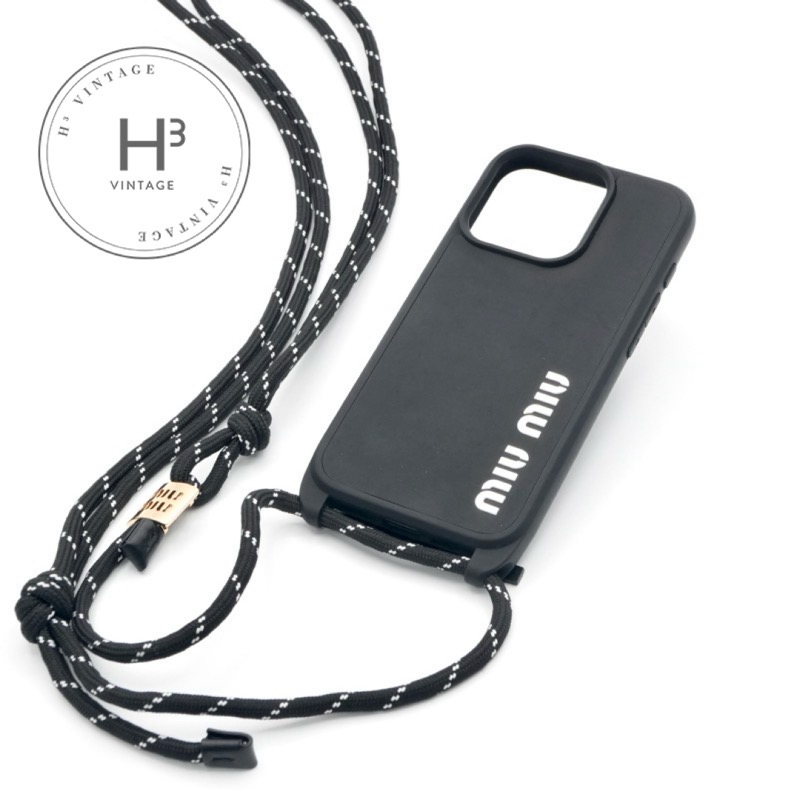 楽天市場】MIUMIU ミュウミュウ iPhone 15 Pro 専用ケース 5ZH181 2FPP