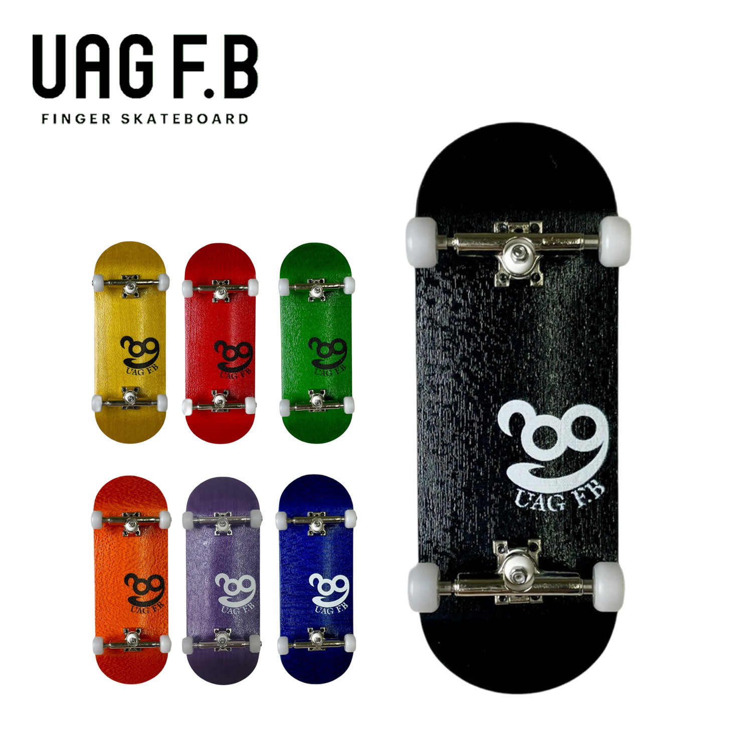 楽天市場】UAG F.B / 指スケバッグ Black / finger skate board /指