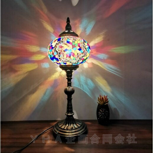楽天市場】ステンドグラス風 ランプ おしゃれ スタンドランプ 風水