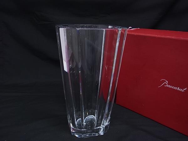 楽天市場】【未使用品】Baccarat バカラ マサイ フラワーベース 花瓶
