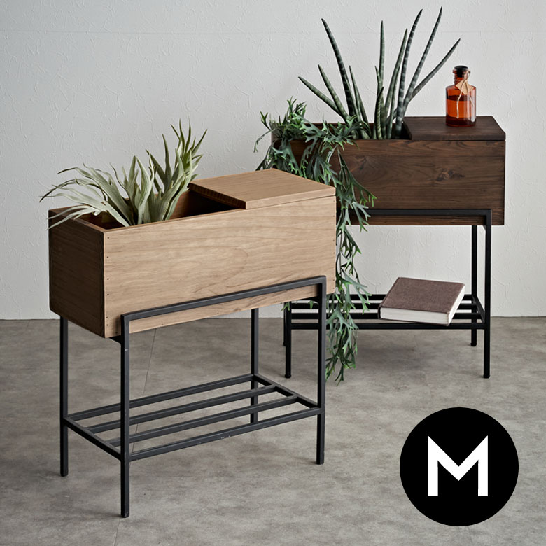 Hubsch(ヒュプシュ) エアリーポット Ф25 ホワイト/ブラック/カーキ 8号