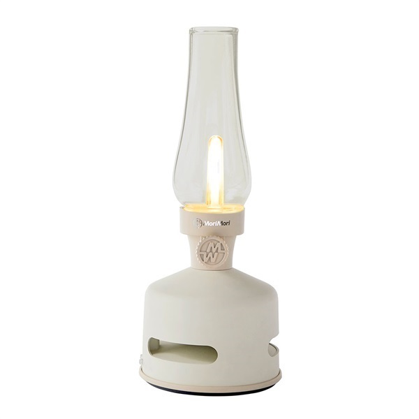 MoriMori(モリモリ)LEDランタンスピーカー S1 BEACH HOUSE ホワイト