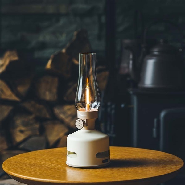 MoriMori(モリモリ)LEDランタンスピーカー S1 BEACH HOUSE ホワイト