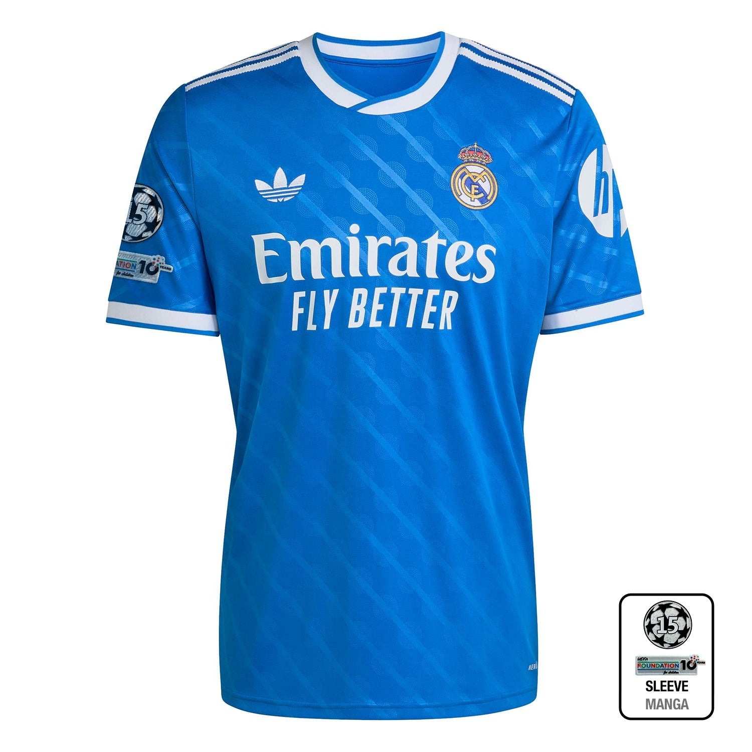 メンズ サードユニフォーム ユニフォーム 25/26 ブルー – レアル