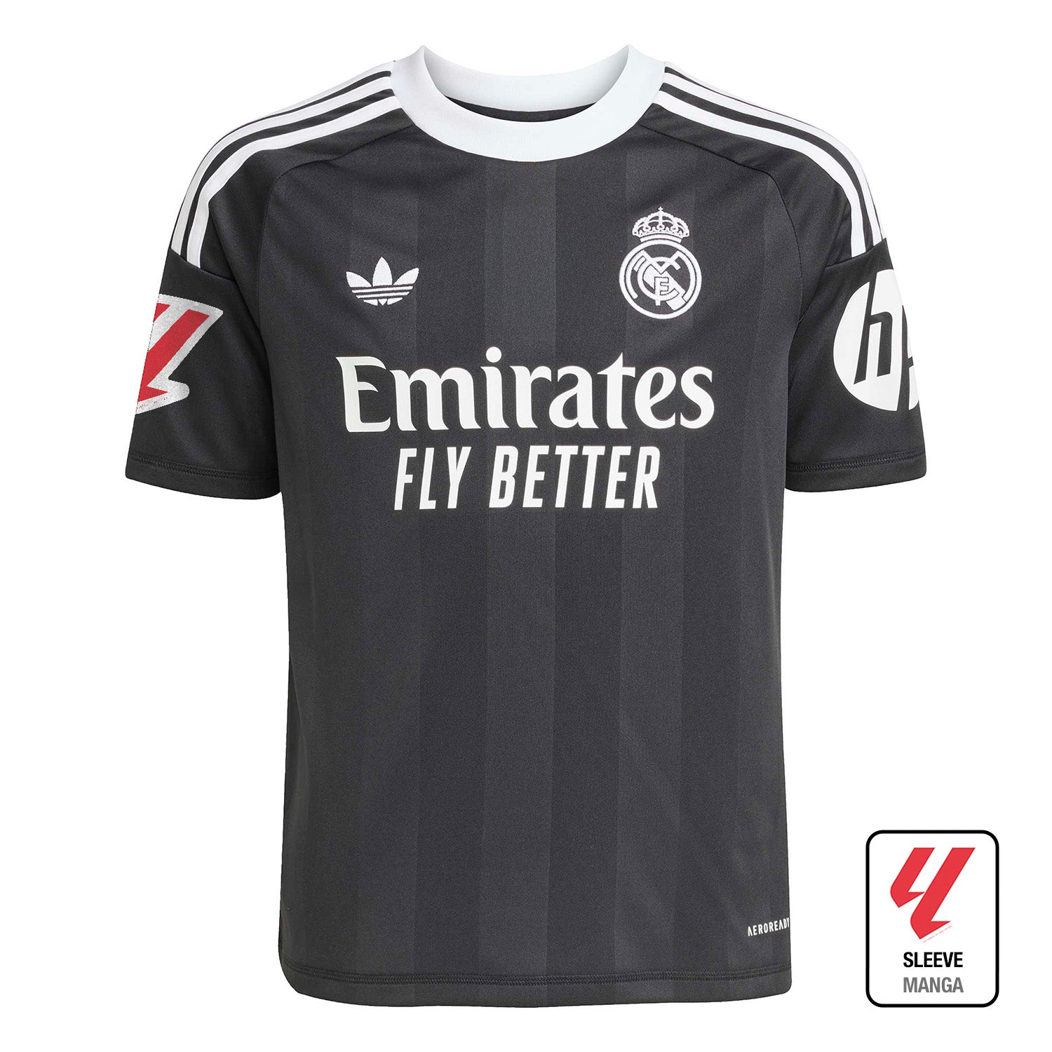 ユース ゴールキーパーユニフォーム セット 25/26 ブラック – レアル