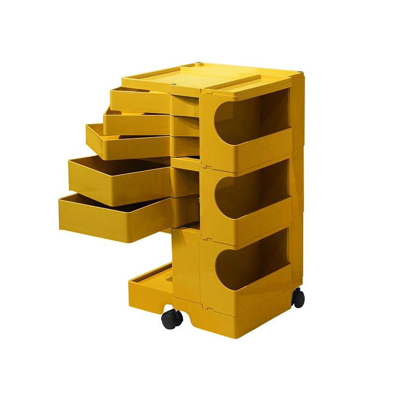 ボビーワゴン 3段(5トレイ) (カラーレッド) | ビーライン(B-LINE