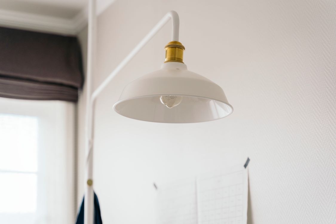 ドローアライン ランプアーム L＋シェード セット / ホワイト(縦