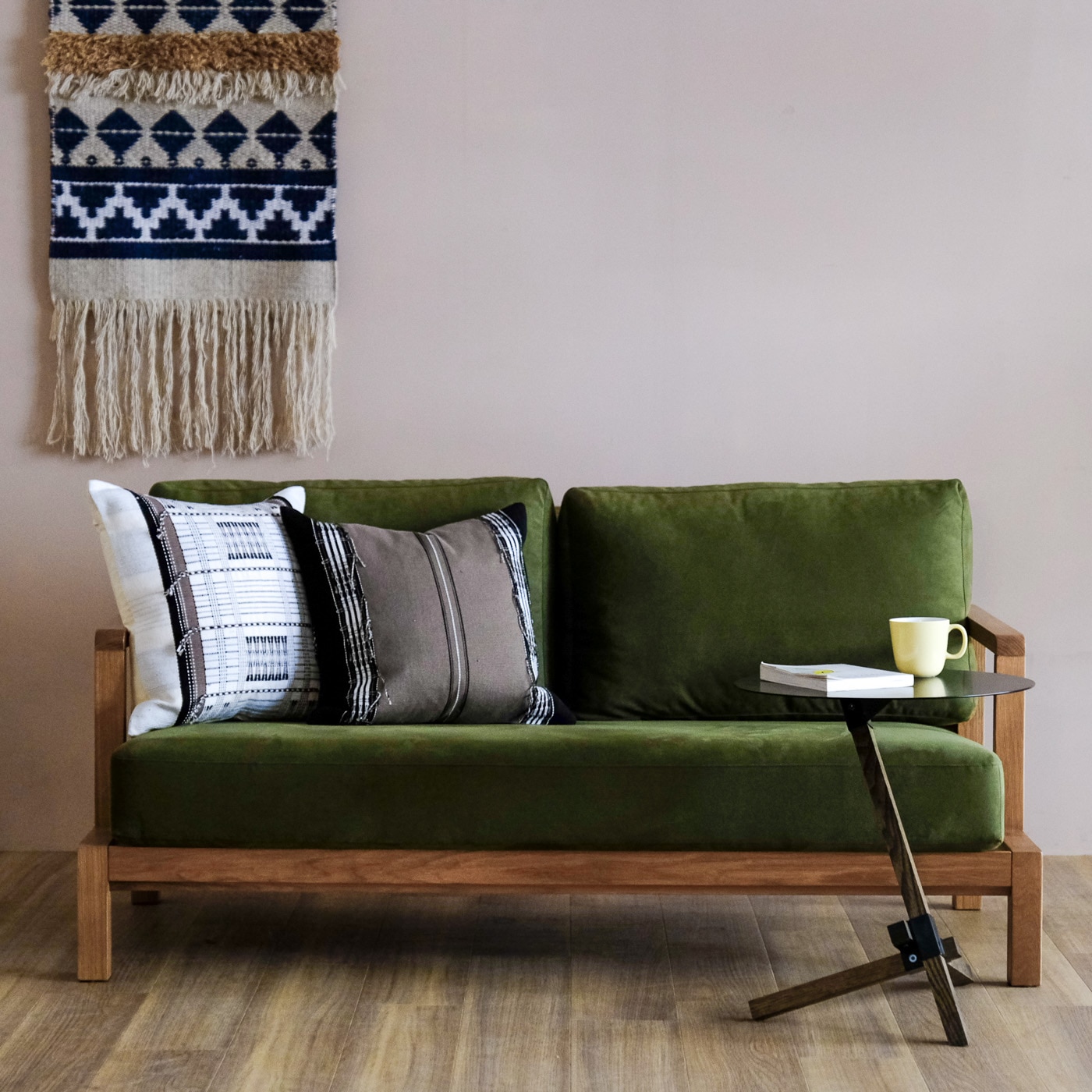 ストランド ソファ(オークフレーム) (サイズ3人掛け 張地ランクGROUP-3