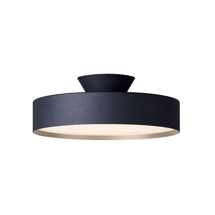 グロー LED シーリングライト (サイズ6～8畳用 カラーブラック/ライト