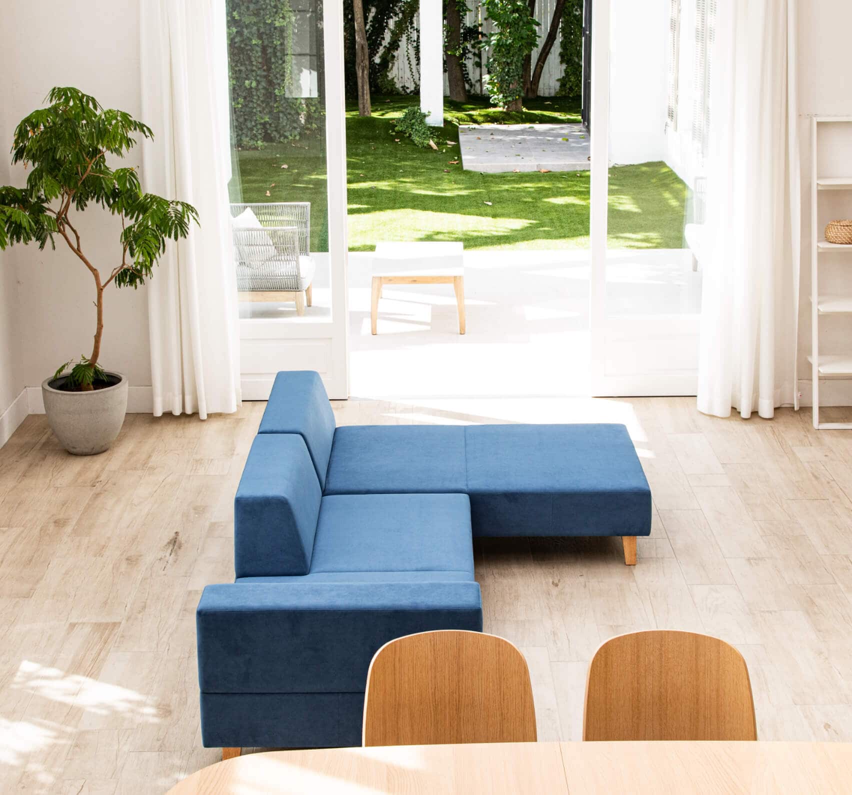 ピヴォ 1人掛けロングソファ | フランネルソファ(FLANNEL SOFA