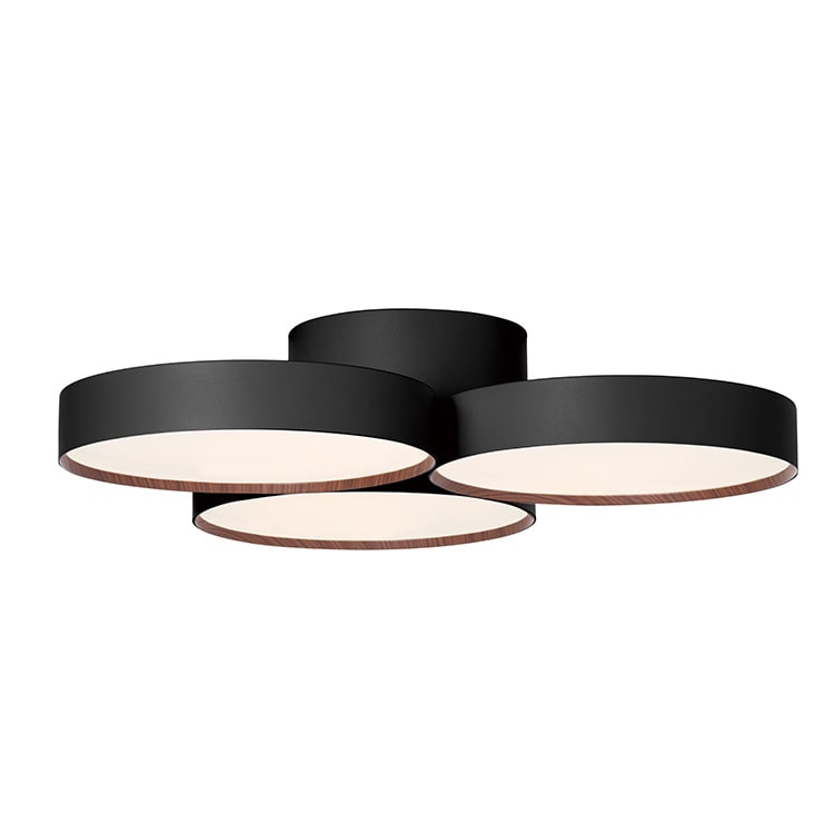 ファントム6000 LEDシーリングライト (カラーブラック+ライトウッド