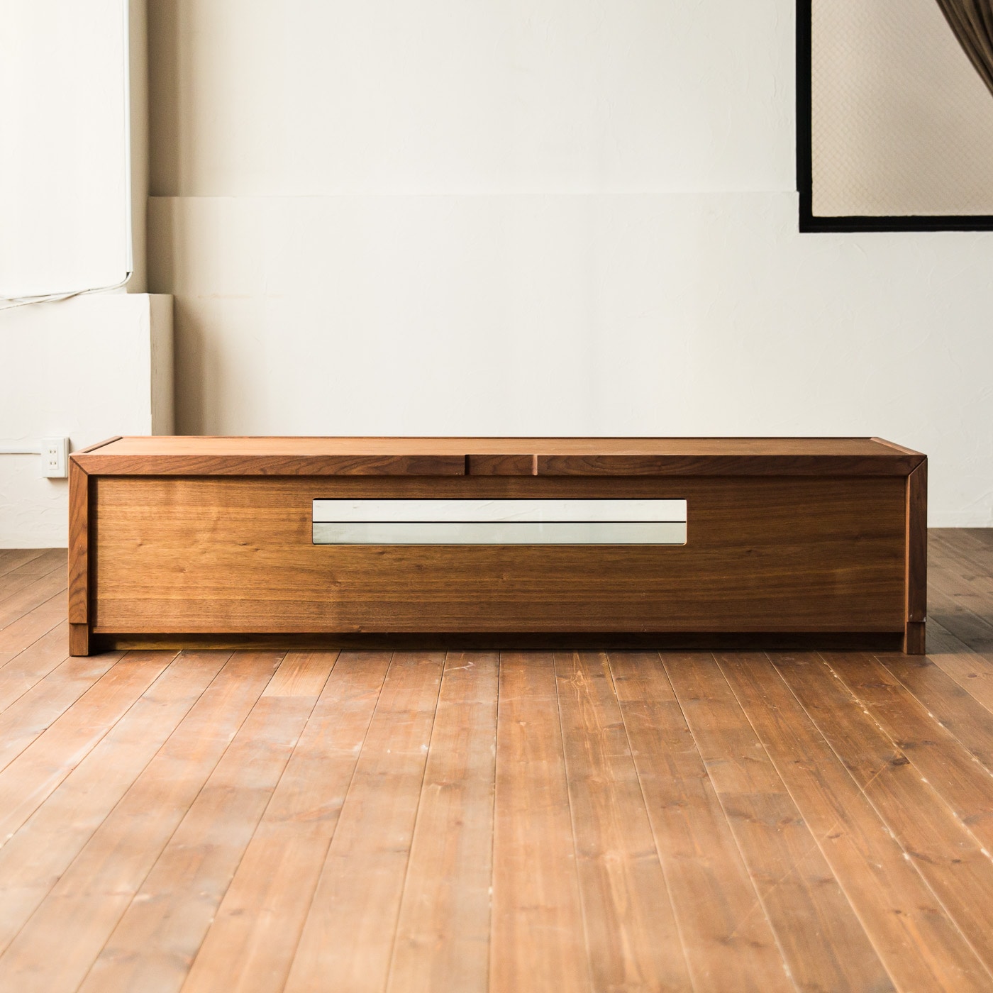 木庵 TVボード(両引き出しタイプ) (樹種ウォールナット 幅W150cm