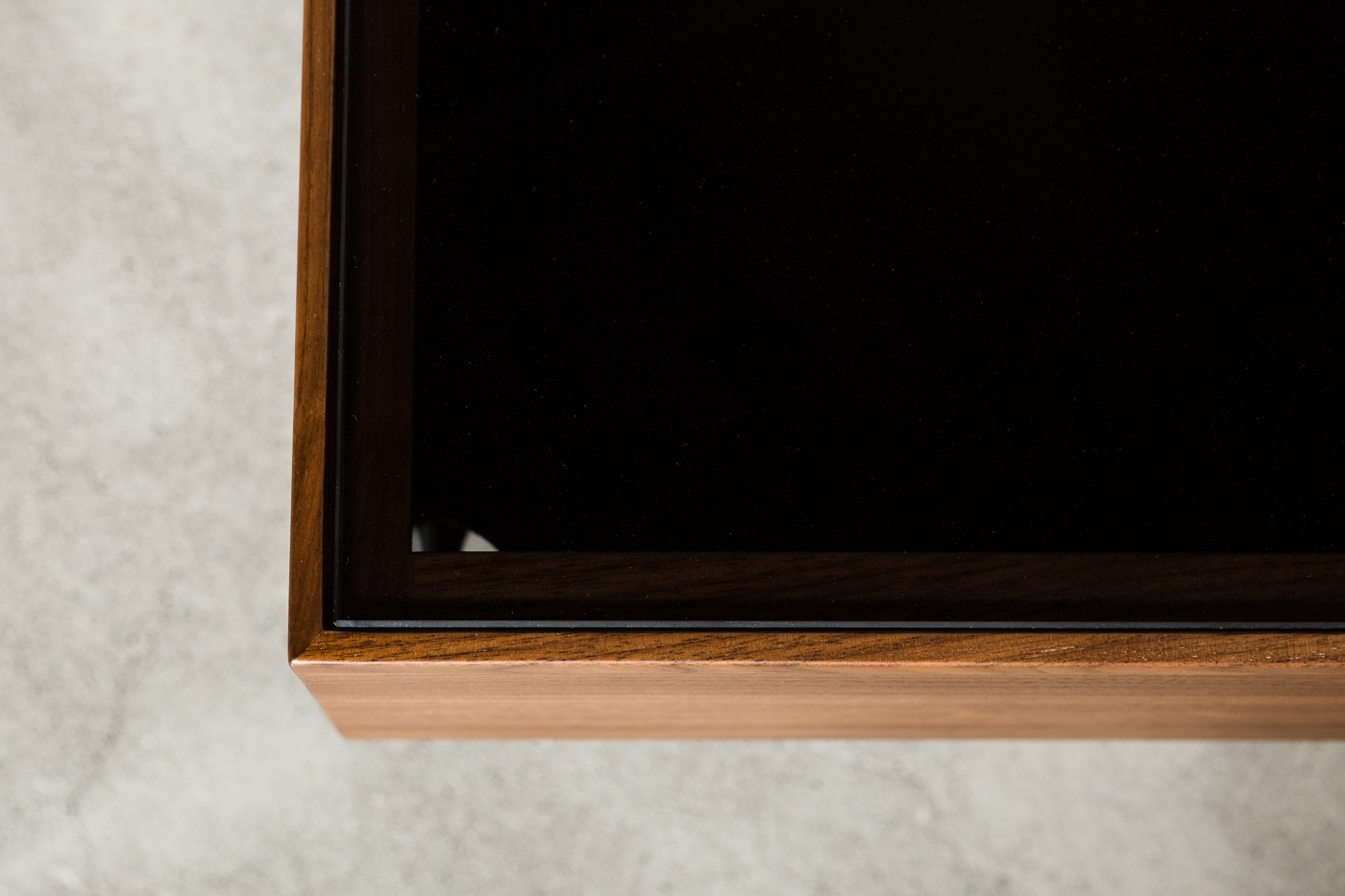 ショコラ リビングテーブル(ガラスタイプ／ウォールナット) | ヒラシマ