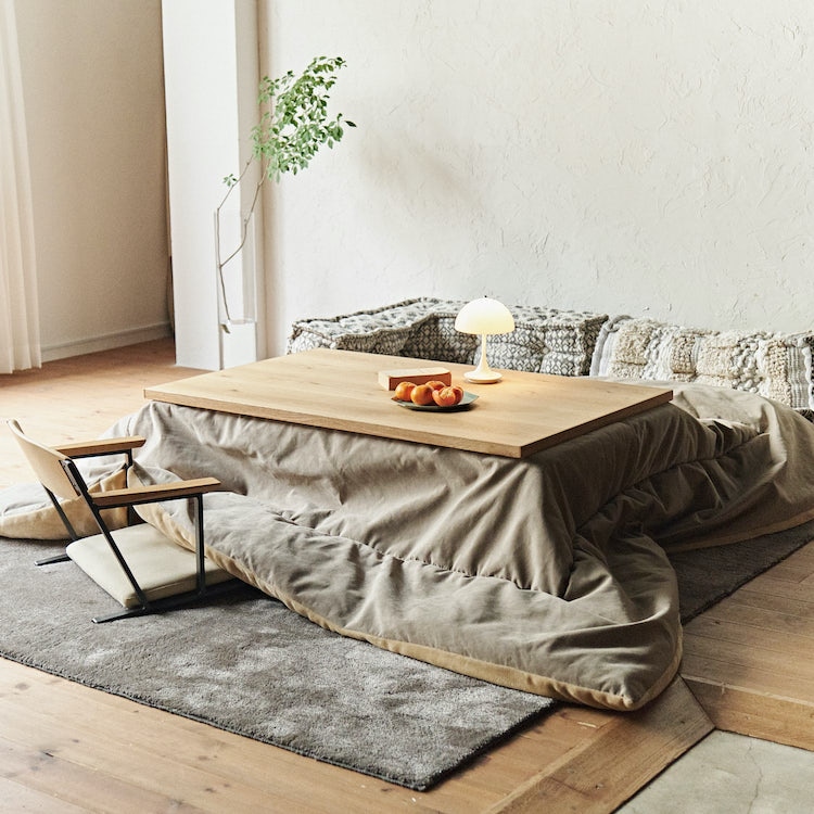 サイ コタツテーブル(オーク) (幅180cm) | ニチビウッドワークス