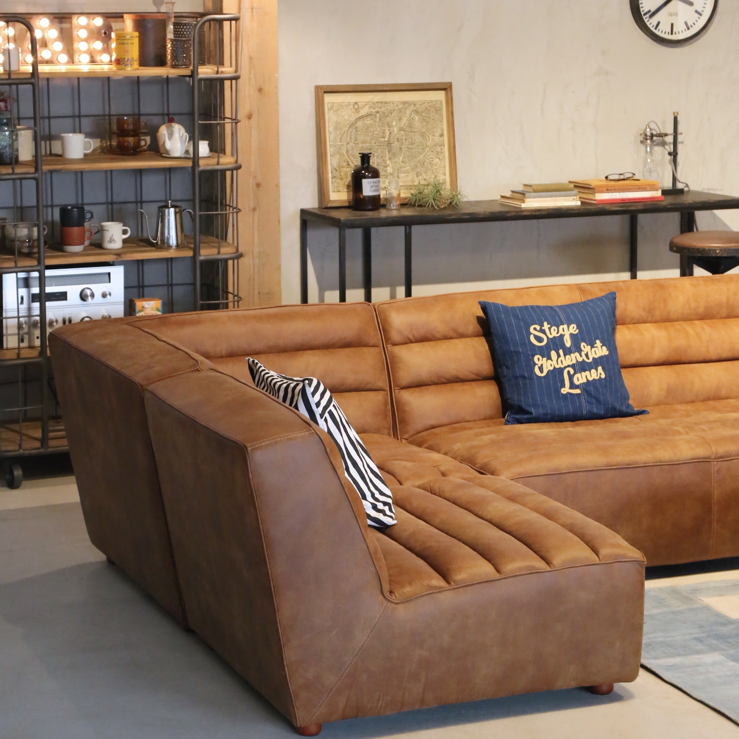 ゼファー ソファ (サイズ2人掛け) | タブ レザーワークス(tabu