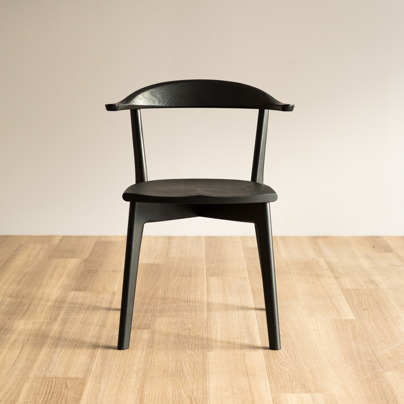 イチマル チェア(板座) (樹種（塗装）：ハードメープル（ウレタン塗装