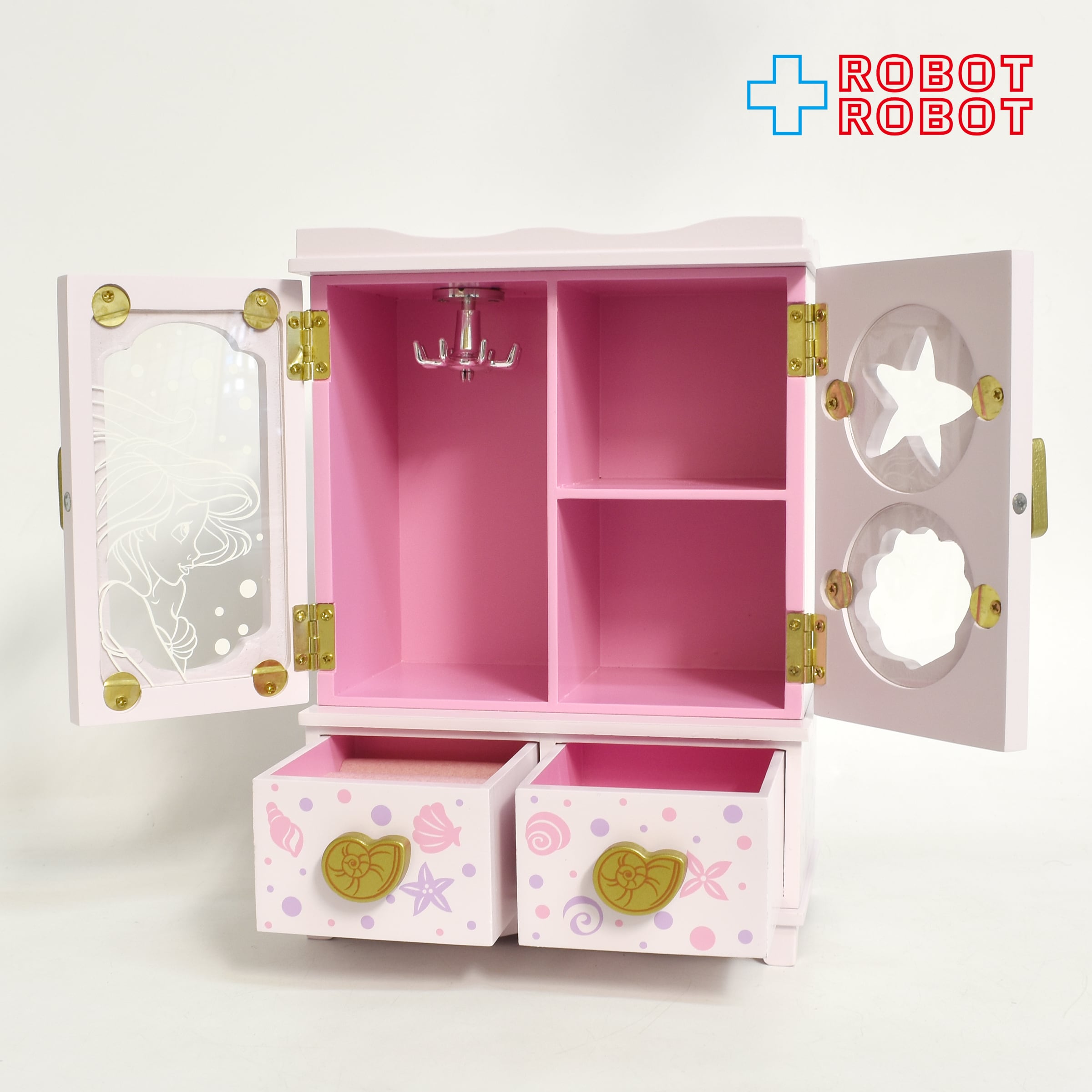 ディズニーストア アリエル リトルマーメイド ピンク ミニクローゼット