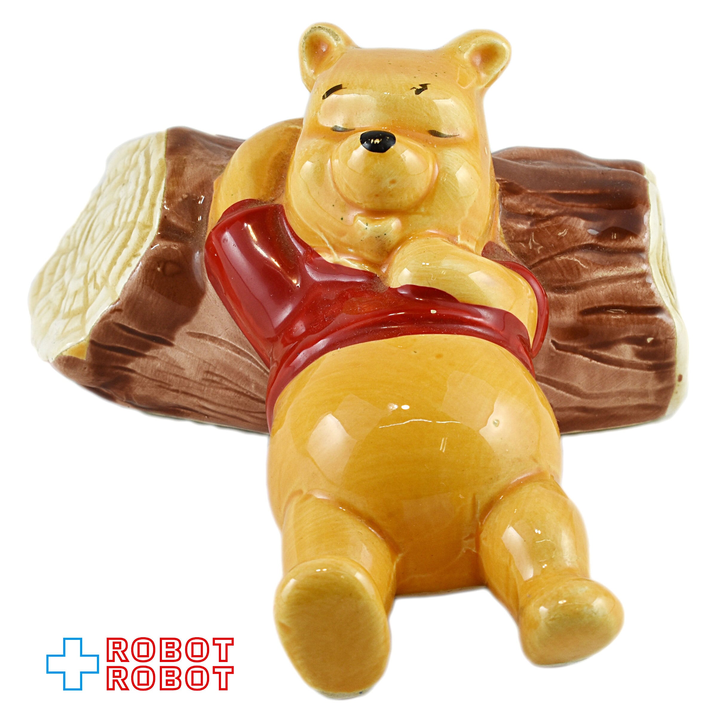 ディズニー くまのプーさん 丸太でお昼寝 陶器貯金箱 – ROBOTROBOT