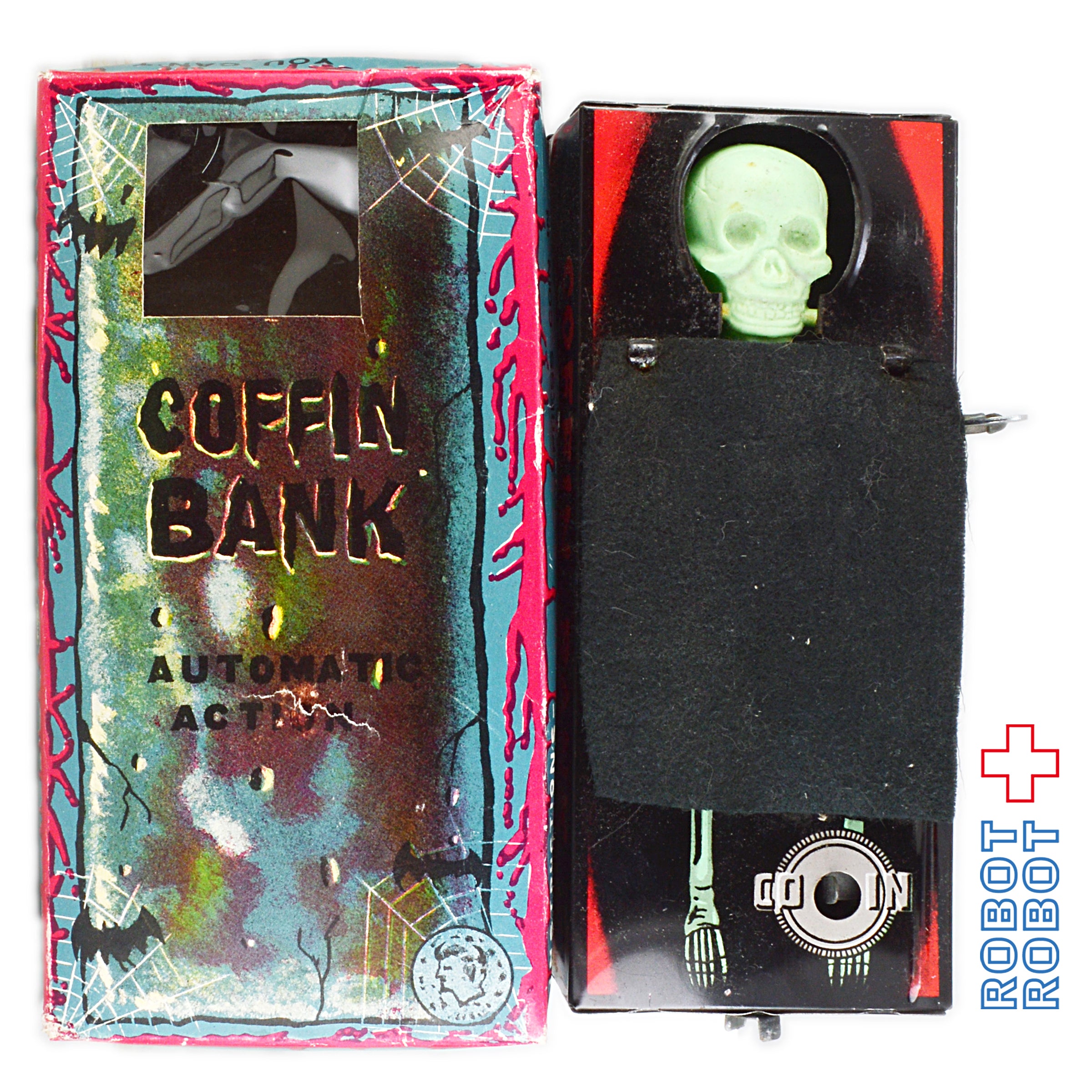 米屋玩具 コフィンバンク 骸骨棺桶貯金箱 箱付 – ROBOTROBOT