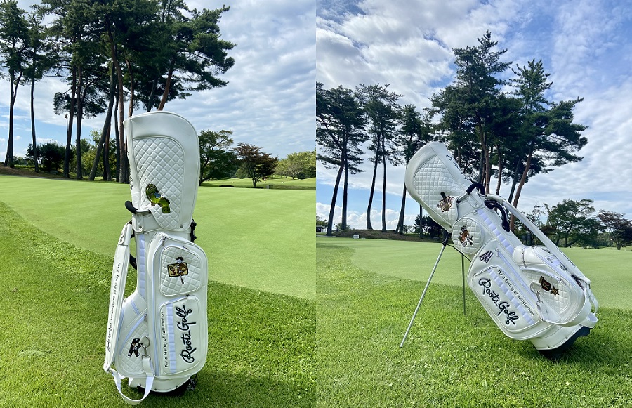 ルーツストーリーキャディバッグVer.4 数量限定ホワイトカラー｜ルーツ