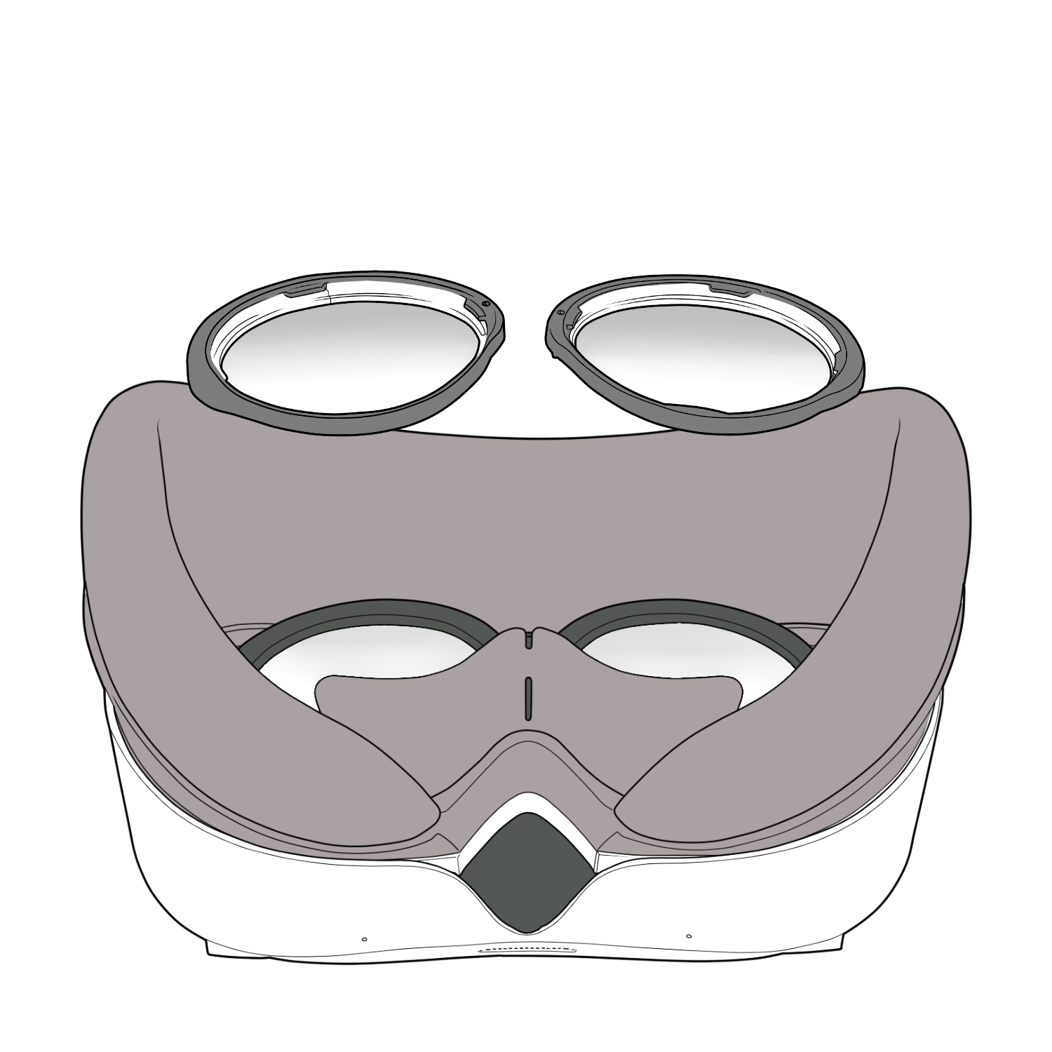 乱視対応 オーダーメイド 近視補正レンズ for PICO4 ULTRA メガネなし