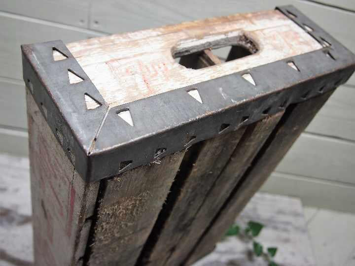 USA vintage】7up 木箱 ボトルケース ウッドボックス セブンアップ