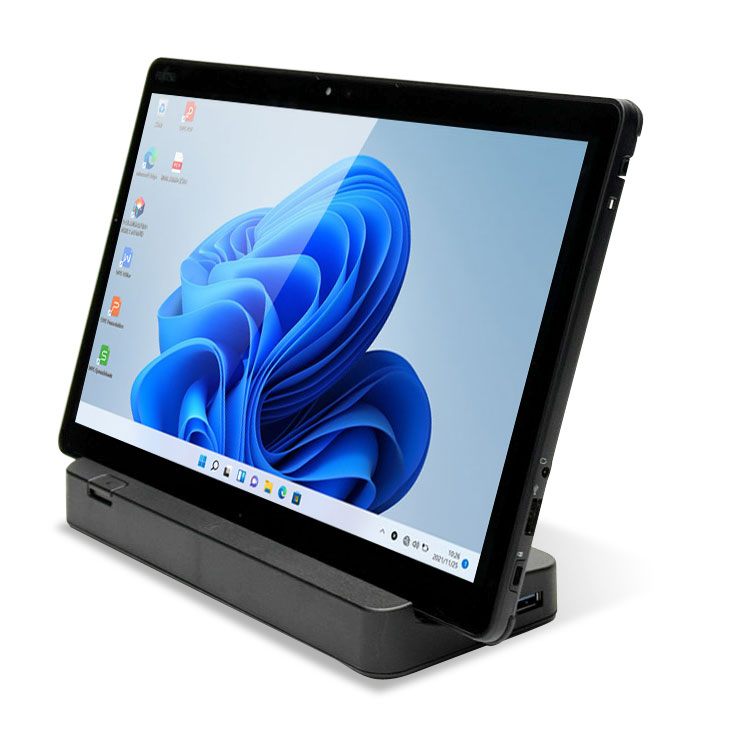 中古パソコン 純正クレードル カバー付き!】富士通 ARROWS Tab Q738/SE