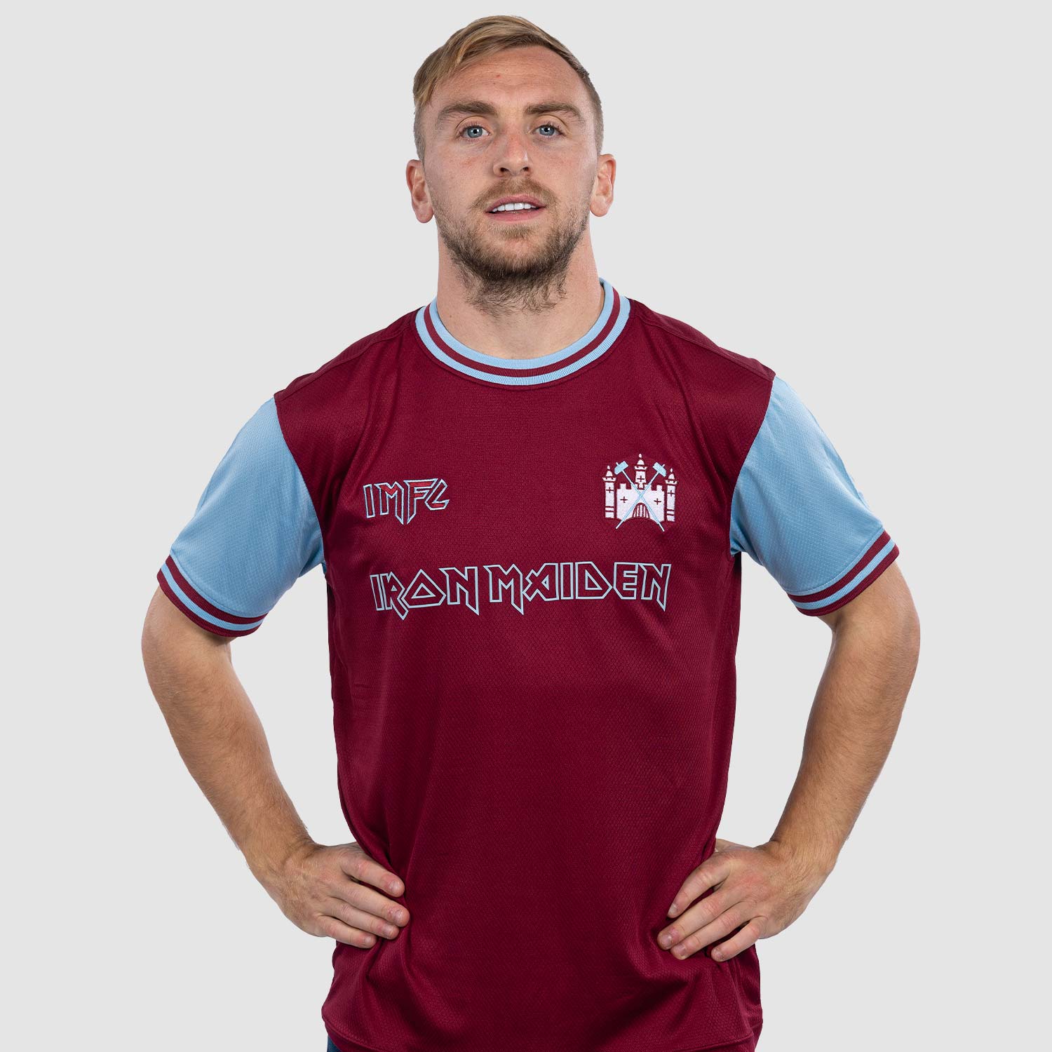 West Ham Iron Maiden 50th Anniversary shirt