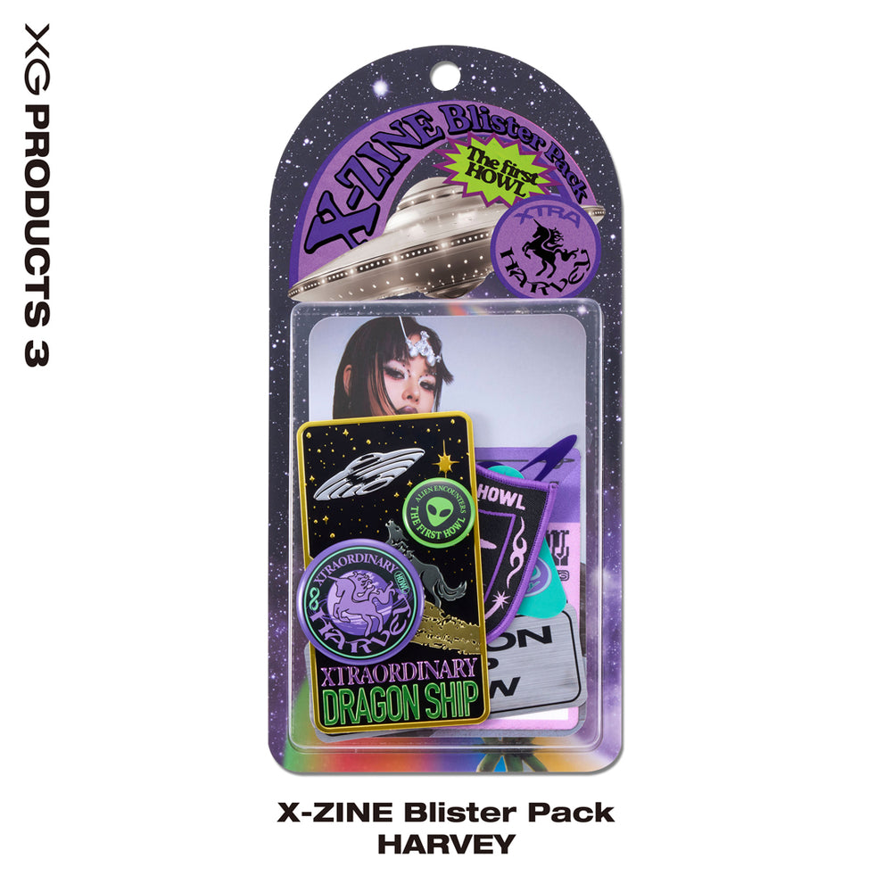 X-ZINE Blister Pack / HARVEY – XGALX OFFICIAL SHOP